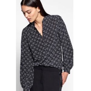 NWT Equipment Femme Cornelia Stars Silk Blouse XS